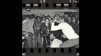 Bad Brains at a gig in the 1980s. Bad Brains at a gig in the 1980s.