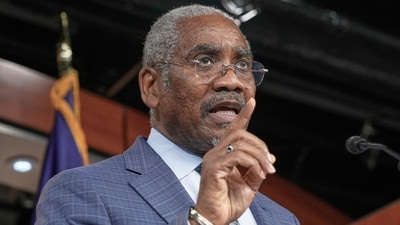 Democrat Gregory Meeks is the top opposition lawmaker on the powerful Foreign Affairs Committee in the US House of Representatives. (AP)