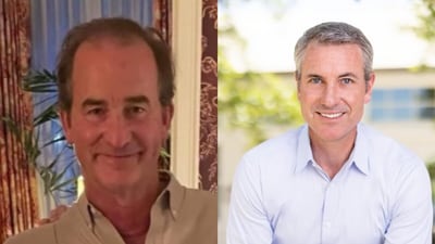 Kristin Cabot's husband, Andrew, and former Astronomer CEO Andy Byrton are involved in the Coldplay 'kiss cam' saga (X) Kristin Cabot's husband, Andrew, and former Astronomer CEO Andy Byrton are involved in the Coldplay 'kiss cam' saga (X)