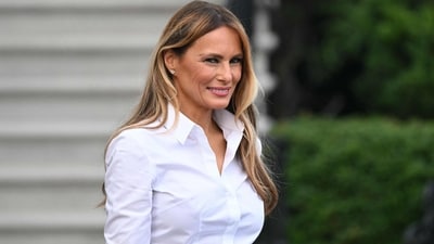 US First Lady Melania Trump was known to wear ankle weights while doing chores around the house. (AFP) US First Lady Melania Trump was known to wear ankle weights while doing chores around the house. (AFP)
