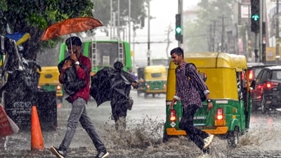 The red alert, which predicts "extremely heavy rainfall", was issued for Malappuram, Kozhikode, Wayanad, Kannur, and Kasaragod districts. (PTI) The red alert, which predicts "extremely heavy rainfall", was issued for Malappuram, Kozhikode, Wayanad, Kannur, and Kasaragod districts. (PTI)