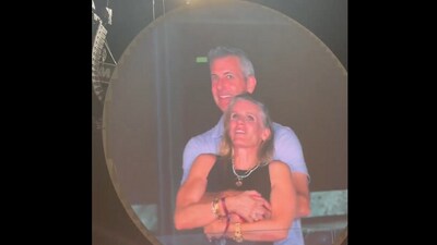 Coldplay concert video shows CEO Andy Byron and Kristin Cabot in a compromising moment, sparking controversy and speculation about their affair. (Source: X) Coldplay concert video shows CEO Andy Byron and Kristin Cabot in a compromising moment, sparking controversy and speculation about their affair. (Source: X)