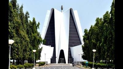 The university has already paid a staggering ₹136 crore in interest since the financial year 2015-16, according to the institution’s financial data. (HT Photo) The university has already paid a staggering ₹136 crore in interest since the financial year 2015-16, according to the institution’s financial data. (HT Photo)