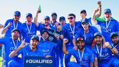Italy qualified for the T20 World Cup earlier this month. (Joe Burns - Instagram)