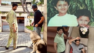 Vijay Deverakonda's brother, Anand Deverakonda, shared a post for him. Vijay Deverakonda's brother, Anand Deverakonda, shared a post for him.