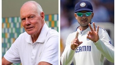 Greg Chappell and Shubman Gill Greg Chappell and Shubman Gill