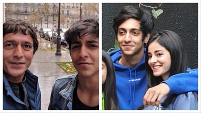 Chunky Panday is feeling proud of his daughter Ananya and nephew Ahaan Panday. Chunky Panday is feeling proud of his daughter Ananya and nephew Ahaan Panday.