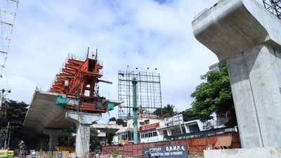 Work was reinitiated in November 2023, with the official deadline previously set for December 2025. (Twitter/Gaurav Gupta @BBMPCOMM) Work was reinitiated in November 2023, with the official deadline previously set for December 2025. (Twitter/Gaurav Gupta @BBMPCOMM)