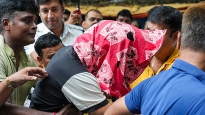 A student of the Indian Institute of Management-Calcutta (IIM), accused in the alleged rape of woman inside a hostel, produced at a city court (PTI file) A student of the Indian Institute of Management-Calcutta (IIM), accused in the alleged rape of woman inside a hostel, produced at a city court (PTI file)