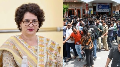 “Are our educational institutions not safe for our children?" Gandhi said in a post on X. (ANI/ HT Photo) “Are our educational institutions not safe for our children?" Gandhi said in a post on X. (ANI/ HT Photo)
