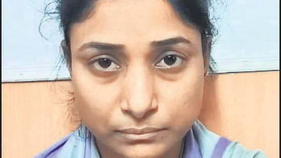 The accused, Sushmita Devi. (HT Photo)