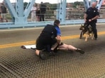 Following an anti-ICE protest in Covington, Kentucky, an officer was placed on administrative leave after body camera footage showed him using excessive force against a protester. Following an anti-ICE protest in Covington, Kentucky, an officer was placed on administrative leave after body camera footage showed him using excessive force against a protester.