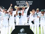 South African captain Temba Bavuma lifts the ICC Test Mace following the recently-concluded WTC 2025 final at Lord's.
