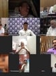 INDIA bloc parties during a virtual meeting ahead of the Monsoon session of the Parliament. (PTI)