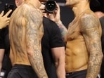 Dustin Poirier vs Max Holloway III takes place at UFC 318 in New Orleans Dustin Poirier vs Max Holloway III takes place at UFC 318 in New Orleans