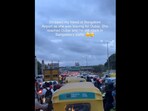 The post went viral and many users shockingly shared similar tales of being stuck in Bengaluru's notorious traffic