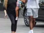 Khloé Kardashian and Tristan Thompson with daughter True Khloé Kardashian and Tristan Thompson with daughter True