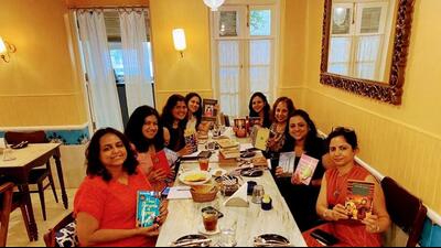 Book club swap in Mumbai. Book club swap in Mumbai.