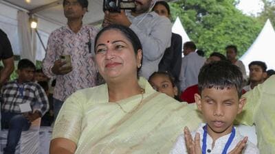 Delhi chief minister Rekha Gupta. (ANI) Delhi chief minister Rekha Gupta. (ANI)