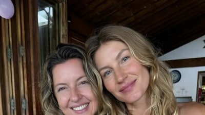 Gisele Bündchen has a fraternal twin, Patricia. (Instagram/@gisele)