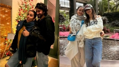 Mahesh Babu and Namrata Shirodkar wished daughter Sitara as she turned a teenager. Mahesh Babu and Namrata Shirodkar wished daughter Sitara as she turned a teenager.