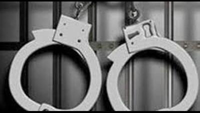 Officials said that police apprehended Muneeb Mushtaq Sheikh, a resident of Malik Mohalla Drangbal Pampore, in neighbouring Anantnag district, after his detection by the technological system raised suspicion.