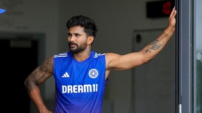 Beckenham: India's Nitish Kumar Reddy during a training session ahead of the fourth Test cricket match between India and England, at The County Ground (PTI) Beckenham: India's Nitish Kumar Reddy during a training session ahead of the fourth Test cricket match between India and England, at The County Ground (PTI)