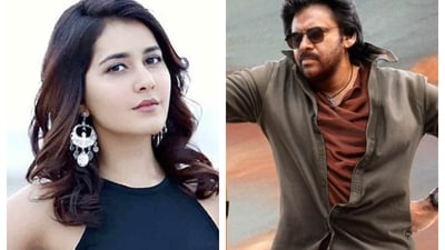 Raashii Khanna joins Pawan Kalyan’s Ustaad Bhagat Singh Raashii Khanna joins Pawan Kalyan’s Ustaad Bhagat Singh