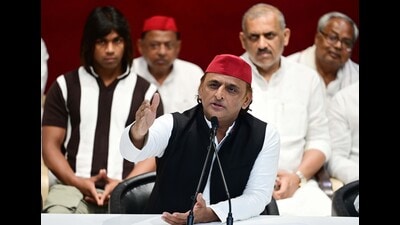 Samajwadi Party chief Akhilesh Yadav (File)