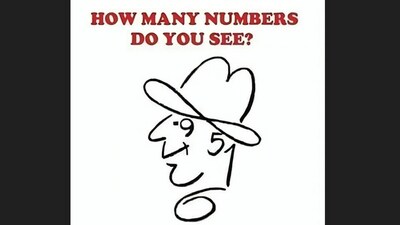 A brain teaser shared on Facebook featured a face made of cleverly disguised numbers, prompting a wave of guesses and debates in the comments. (Facebook/Arshdeep Soni) A brain teaser shared on Facebook featured a face made of cleverly disguised numbers, prompting a wave of guesses and debates in the comments. (Facebook/Arshdeep Soni)