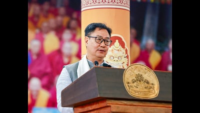 Union parliamentary affairs minister Kiren Rijiju on Sunday said more than 100 lawmakers have already signed a notice for impeachment of sitting high court judge, justice Yashwant Varma, from whose residence in Delhi a huge cache of cash was recovered in March this year. (ANI) Union parliamentary affairs minister Kiren Rijiju on Sunday said more than 100 lawmakers have already signed a notice for impeachment of sitting high court judge, justice Yashwant Varma, from whose residence in Delhi a huge cache of cash was recovered in March this year. (ANI)