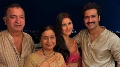 Sham Kaushal's son Vicky Kaushal is married to Katrina Kaif. (Instagram) Sham Kaushal's son Vicky Kaushal is married to Katrina Kaif. (Instagram)