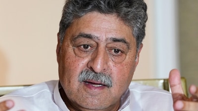 Bilal Gani Lone, senior politician and son of J&K People's Conference founder Abdul Gani Lone (PTI)