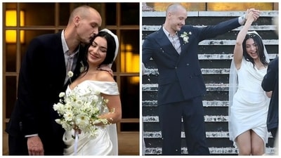 Charli XCX ties the knot with The 1975 drummer George Daniel in a private ceremony. (Instagram/@disko.mx) Charli XCX ties the knot with The 1975 drummer George Daniel in a private ceremony. (Instagram/@disko.mx)