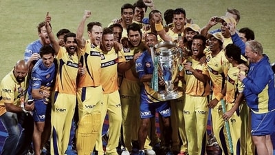 Chennai Super Kings won the 2014 CLT20 title (X/ChennaiIPL) Chennai Super Kings won the 2014 CLT20 title (X/ChennaiIPL)