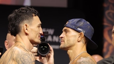 Dustin Poirier vs Max Holloway III takes place at UFC 318 in New Orleans (X/@ufc) Dustin Poirier vs Max Holloway III takes place at UFC 318 in New Orleans (X/@ufc)
