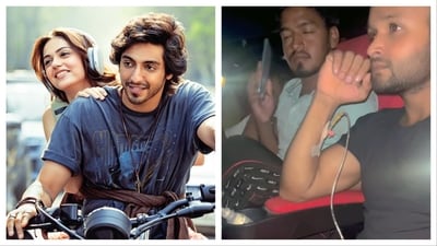 A fan caught a show of Saiyaara despite seemingly being unwell. A fan caught a show of Saiyaara despite seemingly being unwell.