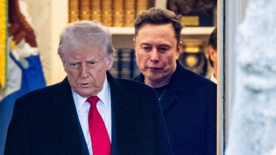 Elon Musk and Donald Trump's friendship has again taken a U-turn amid difference of opinions over several key issues. (AFP FILE)