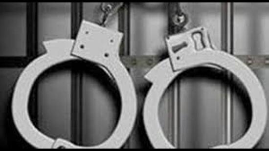 Officials said that police apprehended Muneeb Mushtaq Sheikh, a resident of Malik Mohalla Drangbal Pampore, in neighbouring Anantnag district, after his detection by the technological system raised suspicion.