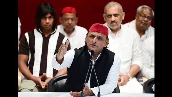 Samajwadi Party chief Akhilesh Yadav (File)