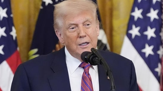 US President Donald Trump's approval ratings have fallen in July. (HT_PRINT)