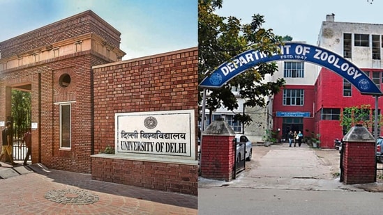 BSc (Hons) Zoology has stood as a strong third behind BCom (Hons) and Political Science (Hons), among the most preferred course choices of DU aspirants this year. (File Photo: Amal KS/ HT (For representational purposes only))