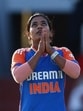 Amanjot Kaur scored 75 runs at an average of 75 in four T20Is and picked up three wickets including a vital unbeaten 63 in the second T20I at l. (Action Images via Reuters)