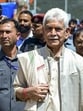 J&k LG Manoj Sinha at Baltal base camp in Ganderbal district on Sunday. (PTI) J&k LG Manoj Sinha at Baltal base camp in Ganderbal district on Sunday. (PTI)