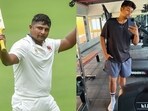 Sarfaraz Khan has lost 17kg in the last couple of months.
Sarfaraz Khan has lost 17kg in the last couple of months.
