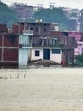 Scene of floods near Buxi Bundh and Sangam areas in the city on Monday. (Anil Kumar Maurya/HT)