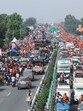 The kanwar yatra is not just about inconvenience to urban commuters. It has become one of rowdy conduct in the name of faith. (ANI Photo)