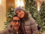 Melina Frattolin with her dad Luciano Frattolin