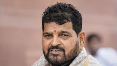 Former BJP MP Brij Bhushan Sharan Singh. (FILE PHOTO) Former BJP MP Brij Bhushan Sharan Singh. (FILE PHOTO)