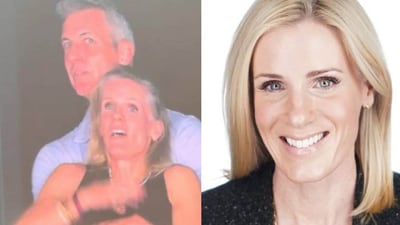 Kristin Cabot's marriage details were revealed a day after the Coldplay 'kiss cam' fiasco broke out (X) Kristin Cabot's marriage details were revealed a day after the Coldplay 'kiss cam' fiasco broke out (X)